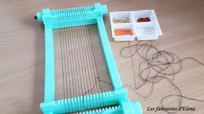 Bague tissage de Miyuki Delicas : Etape 4