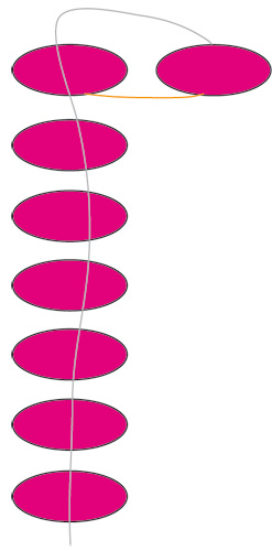 Bagues tissage de perles rectangle Miyuki : Etape 2