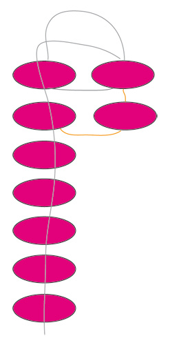 Bagues tissage de perles rectangle Miyuki : Etape 4