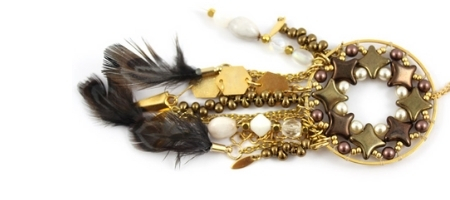 Pendentif graines de Job