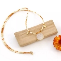 collier perles Miyuki