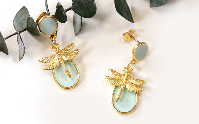 DIY 2 paires de boucles d'oreilles à choisir parmi 4 modèles : Etape 3