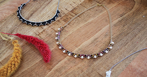 DIY Collier Tinaya en perles de verre Telos par Puca® DIY Collier Tinaya en perles de verre Telos par Puca®