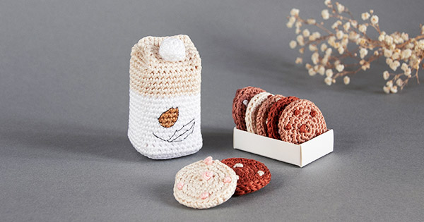 DIY Brique de lait d'amande et cookies au crochet DIY Brique de lait d'amande et cookies au crochet