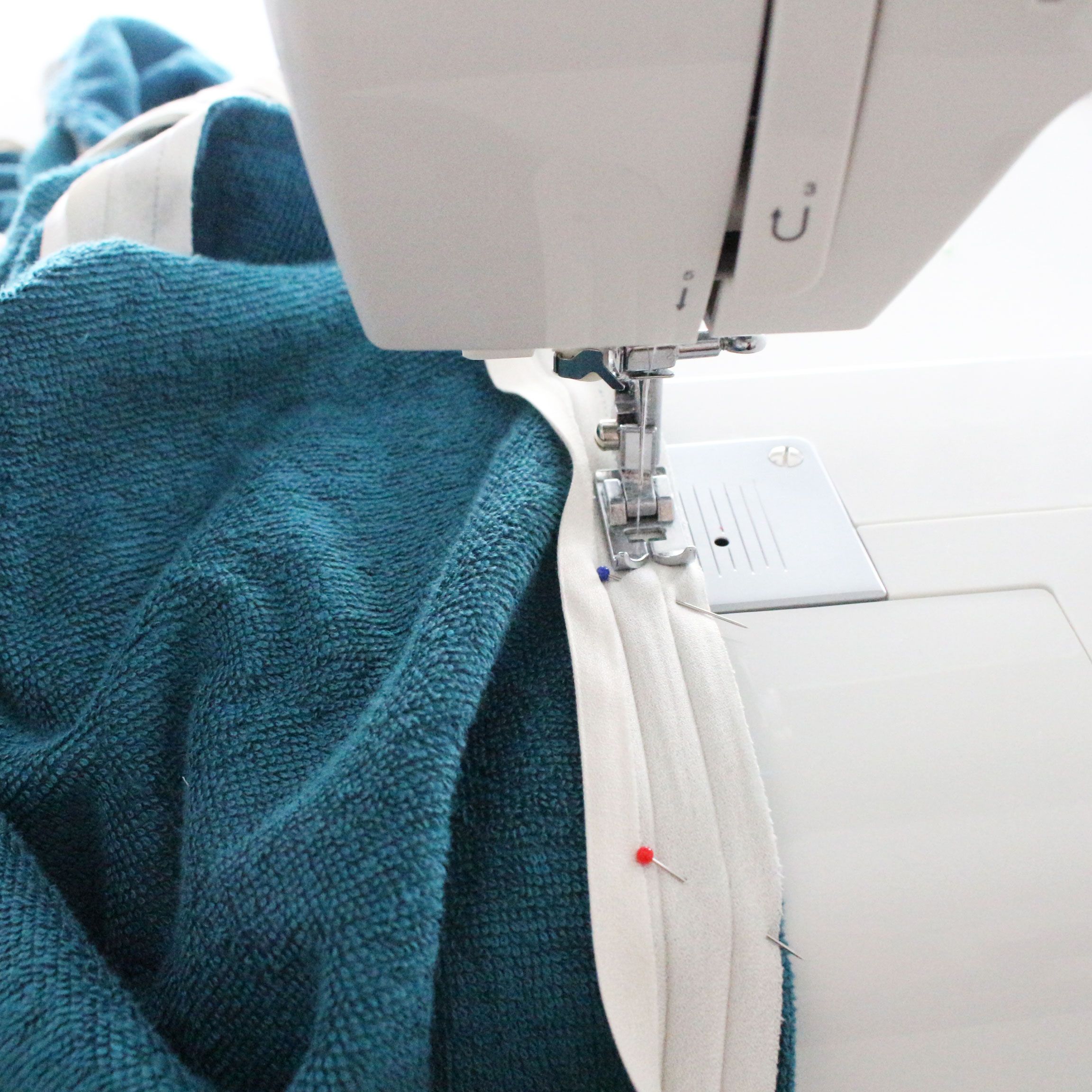 Tuto DIY couture - cape de bain pour bébé fille ou garçon : Etape 4