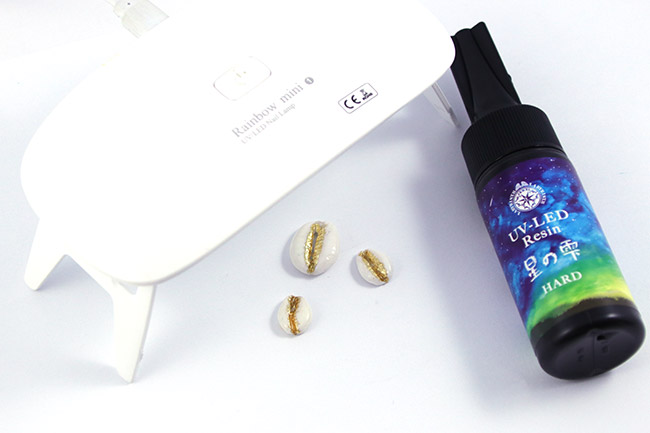 Cauris en pâte polymère : Etape 11