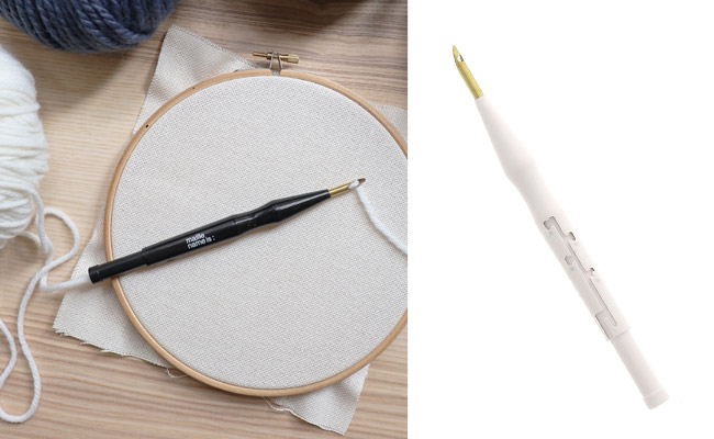 punch needle maille name is et rico design