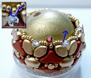 Perle de sapin Christmas par Puca®  : Etape 23