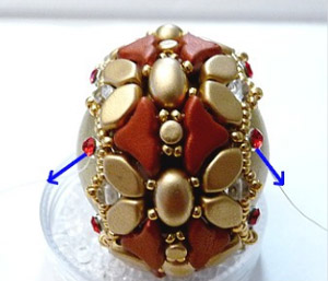 Perle de sapin Christmas par Puca®  : Etape 26