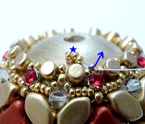 Perle de sapin Christmas par Puca®  : Etape 33