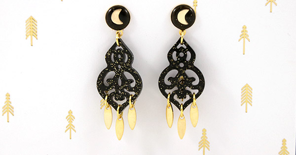 DIY résine UV Led pendentifs et estampes