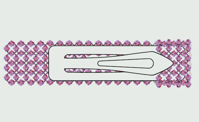 etape 11-barrettes-en-toupies-PureCrystal