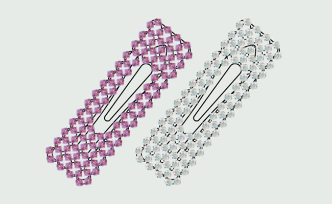 etape 13-barrettes-en-toupies-PureCrystal