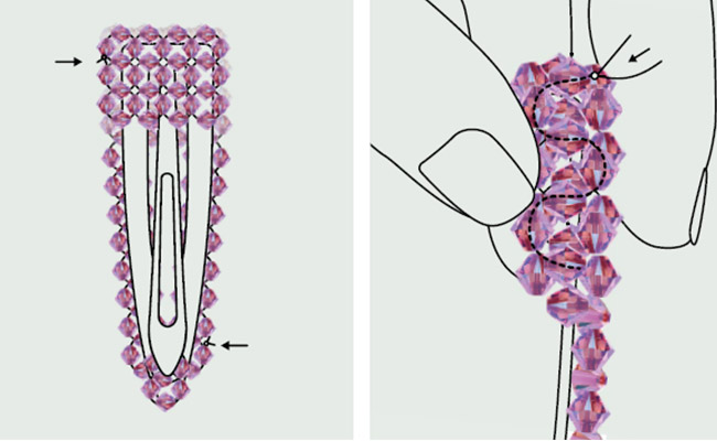 etape 19-barrettes-en-toupies-PureCrystal