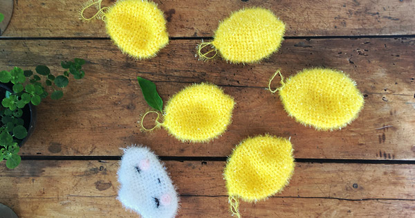 DIY Fabriquer une éponge Tawashi au crochet en forme de citron avec de la Creative Bubble