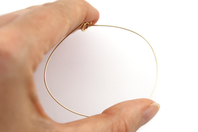 DIY Bracelet semainier en fil Gold Filled (or laminé) : Etape 3