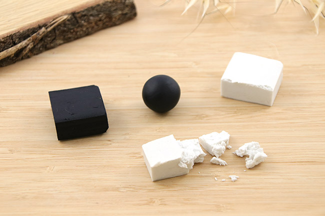 Patagom gomme yin-yang : Etape 1