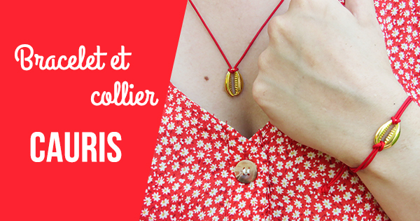 Chevillère cauris dorés argent 925 : Etape 2