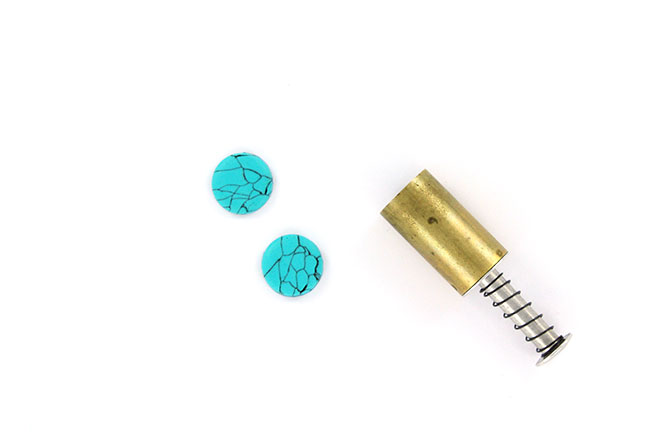 imitation pierre turquoise en pâte polymère : Etape 12