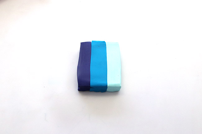 Technique du Bargello en pâte polymère : Etape 1 Technique du Bargello en pâte polymère : Etape 1