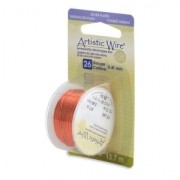 Fil de cuivre Artistic Wire 0.41 mm - Pêche x13.7m|raw }}