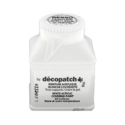 Le Gesso par Decopatch - Peinture acrylique blanche couvrante x70 g