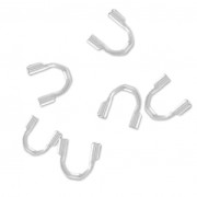 Protections pour fil cablé 0,46 mm en Argent 925 x20|raw }}