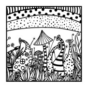 Plaque de texture Cernit pour structurer la pâte polymère 9 cm Nature x1|raw }}