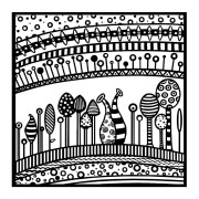 Plaque de texture Cernit pour structurer la pâte polymère 9 cm Harmony x1|raw }}