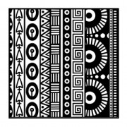 Plaque de texture Cernit pour structurer la pâte polymère 9 cm Geometrics x1|raw }}