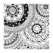 Plaque de texture Cernit pour structurer la pâte polymère 9 cm Stars x1|raw }}