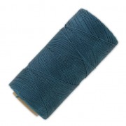 Bobine de fil ciré Linhasita pour micro macramé 0.75 mm - Teal (228) x228m|raw }}
