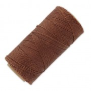 Bobine de fil ciré Linhasita pour micro macramé 0.75 mm - Marron (631) x228m|raw }}