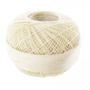 Fil de coton Lizbeth taille 80 Ecru n°603 x168m|raw }}
