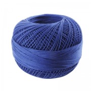 Fil de coton Lizbeth taille 80 Royal Blue n°652 x168m|raw }}
