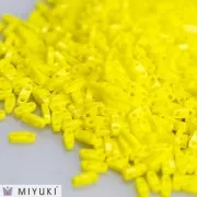 Miyuki Quarter Tila Beads 5x1.2x1.9 mm QTL-404 - Opaque Yellow x10g