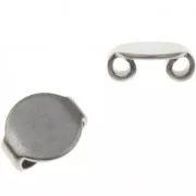 Poussoir pour cordon 2 mm à décorer - Acier inoxydable  x1