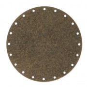 Intercalaire rond en métal diamanté pour Miyuki Delica 45 mm bronze x1|raw }}