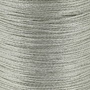 Fil nylon torsadé métallisé 0.6 mm argenté x130 m
