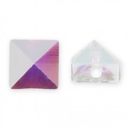 Square Spike Bead PureCrystal 5061 5.5 mm Crystal AB x1