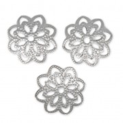 Coupelles filigranées 10 mm en Acier inox x20