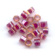 Miyuki Delica 11/0 Hex Cut DBC0088 - Berry Lined Dark Topaz AB x8g|raw }}