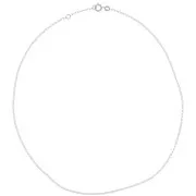 Tour de cou chaîne maille jaseron 1.8 mm en Argent 925 x42 cm