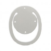 Support marque-page pour tissage de perles Miyuki 35x29 mm en Acier inox x1|raw }}