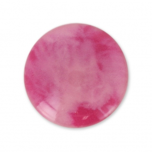 Cabochon en résine imitation pierre gemme 25 mm Ruby x1