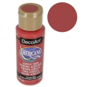 Peinture acrylique haute qualité - DecoArt Americana  - Country Red x59 ml|raw }}