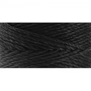 Bobine de 62 mètres de fil de chanvre Hemp Cord 1.1 mm Noir