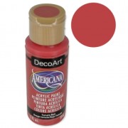 Peinture acrylique haute qualité - DecoArt Americana  - Tomato Red x59 ml|raw }}