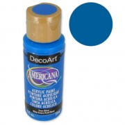 Peinture acrylique haute qualité - DecoArt Americana - True Blue x59 ml