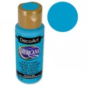 Peinture acrylique haute qualité - DecoArt Americana - Turquoise Blue x59ml